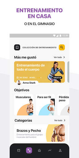 Mi entrenador: entrenamientos en casa, perder peso screenshot 1