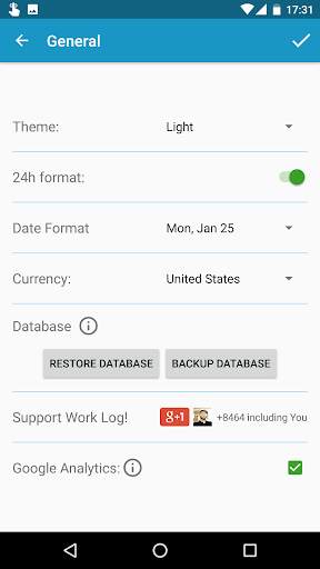 Work Log screenshot 8