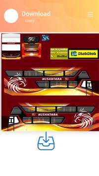 Livery Bus Nusantara SHD screenshot 4