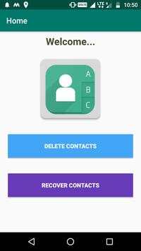 Multiple Contact Recover/Delete screenshot 1