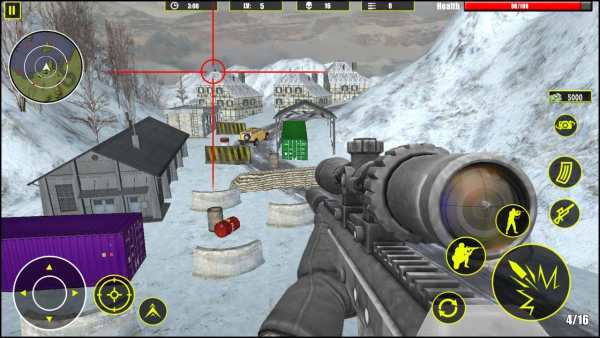 Snow Sniper Shooting 2017 screenshot 3