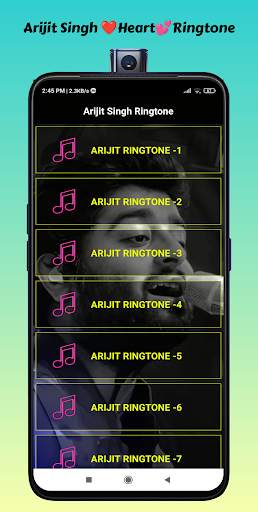 Arijit Singh Love Ringtone screenshot 3