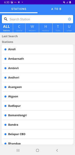 Mumbai Local Train App screenshot 5