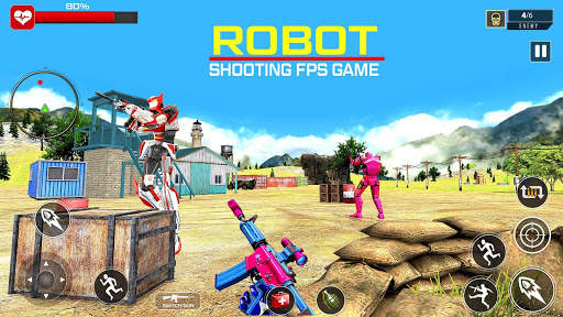 Fps Robot Shooting Game Counter War Terrorist Game screenshot 8