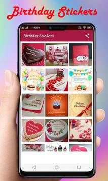 Birthday Stickers screenshot 5