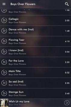 Boys Over Flowers Songs Mp3 screenshot 4