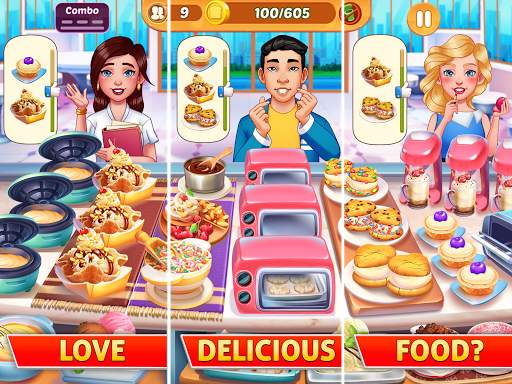 Kitchen Craze: Ateşli şehir yemek oyunları screenshot 9