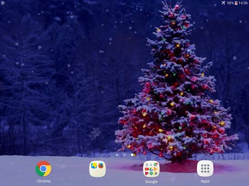 Christmas Tree 3D Wallpaper screenshot 9