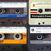 Retro Tape Deck mp3 player icon