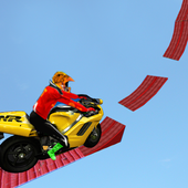 Hero Bike and Stunt Game: Driving Tracks Simulator icon
