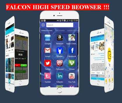 Falcon Browser Super Fast & High Speed Browser ! screenshot 2