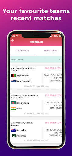 ICC Cricket World Cup, 2023 screenshot 4