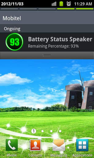 Battery Status Speaker screenshot 6