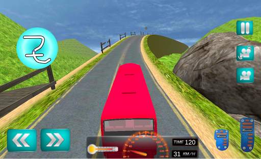 Bus Driving Hill Station Sim screenshot 4