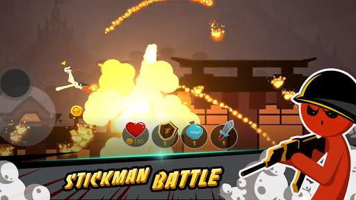 Stickman Battle: The King скриншот 1
