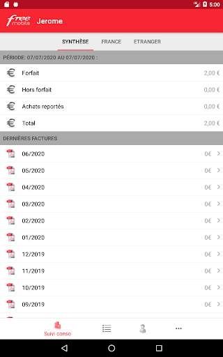 Free Mobile - Mon Compte screenshot 11