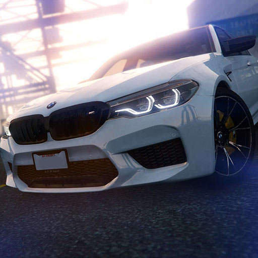 Stunt BMW M5 Parking Simulator 3.0