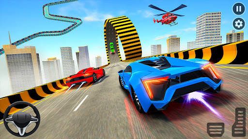 GT Car Stunts Car Racing Games screenshot 1