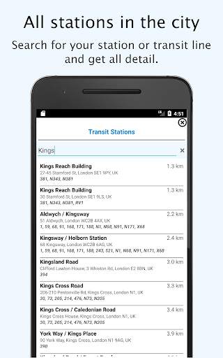 London Transport Offline Tube Rail Bus DLR Tram screenshot 5