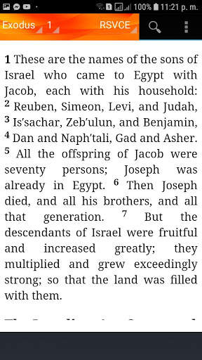 Holy Bible Revised Standard Version Catholic Edit screenshot 3