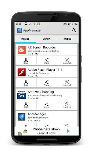 AppManager screenshot 1