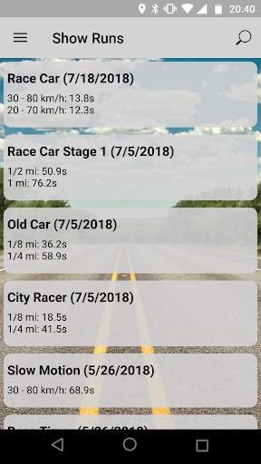 GPS Race Timer screenshot 2