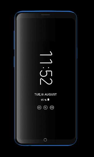 Always on Display Clock Amoled screenshot 8