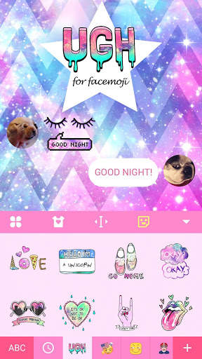 UGH Emoji for Facemoji screenshot 3
