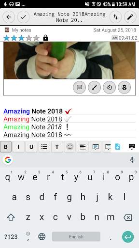 Amazing Note screenshot 4