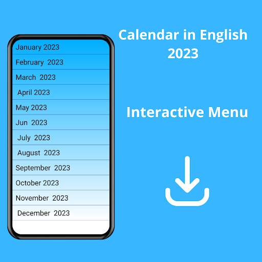 calendar in english 2023 screenshot 2
