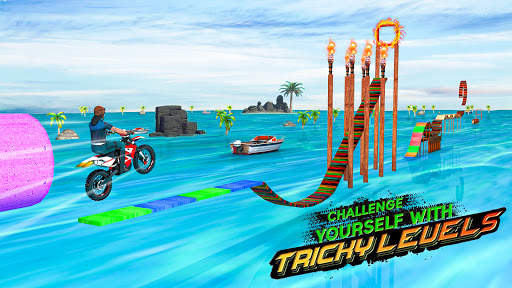 Real Bike Stunt Game screenshot 2