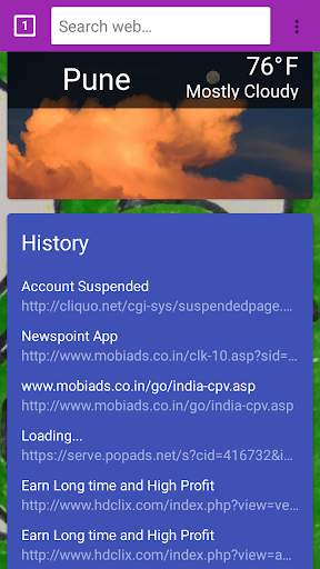 Indian u search browser screenshot 5