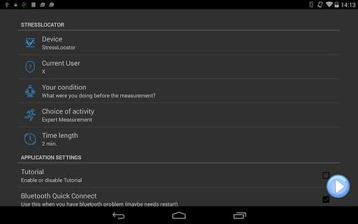 Stress Locator Free 9 تصوير الشاشة