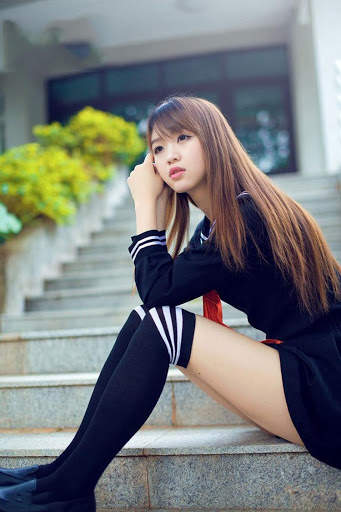 Sexy Japanese Girls Wallpapers HD screenshot 1