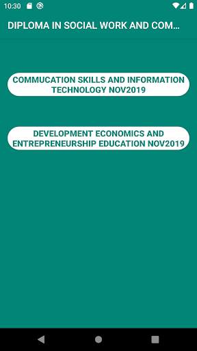 DIPLOMA IN SOCIAL WORK AND COMMUNITY DEVELOPMENT screenshot 4
