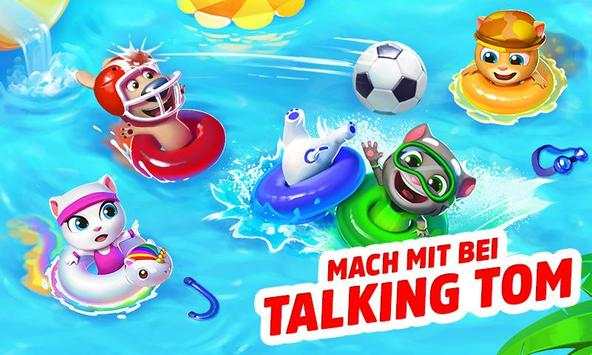 Talking Tom Pool screenshot 1