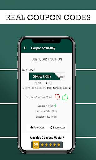 E Coupons for The Body Shop screenshot 4