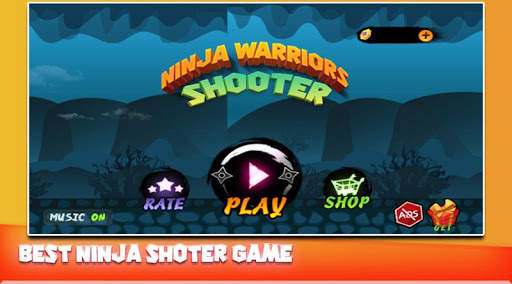 Ninja Warriors Shooter screenshot 1