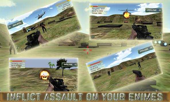 Commando Gunship Mission Game screenshot 4