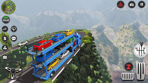 Offroad Car Transporter Truck screenshot 3