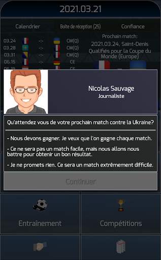 True Football National Manager screenshot 2