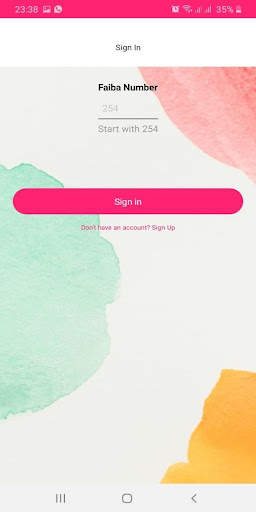 Faiba 4g CompNet selfcare APP screenshot 1
