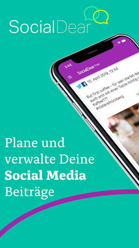 SocialDear (Twitter, Facebook) screenshot 1
