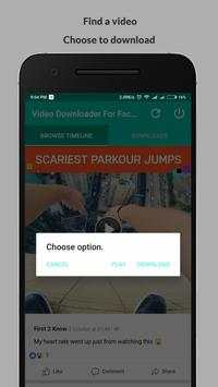 Video Downloader For Facebook Video Downloader screenshot 1