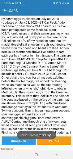 Cars Mod For Minecraft screenshot 1