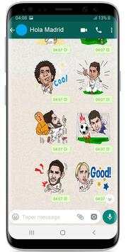 Real Madrid Stickers ! WAStickerApps for Whatsapp screenshot 8