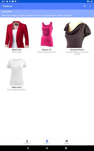 Sewing Patterns Lite screenshot 8