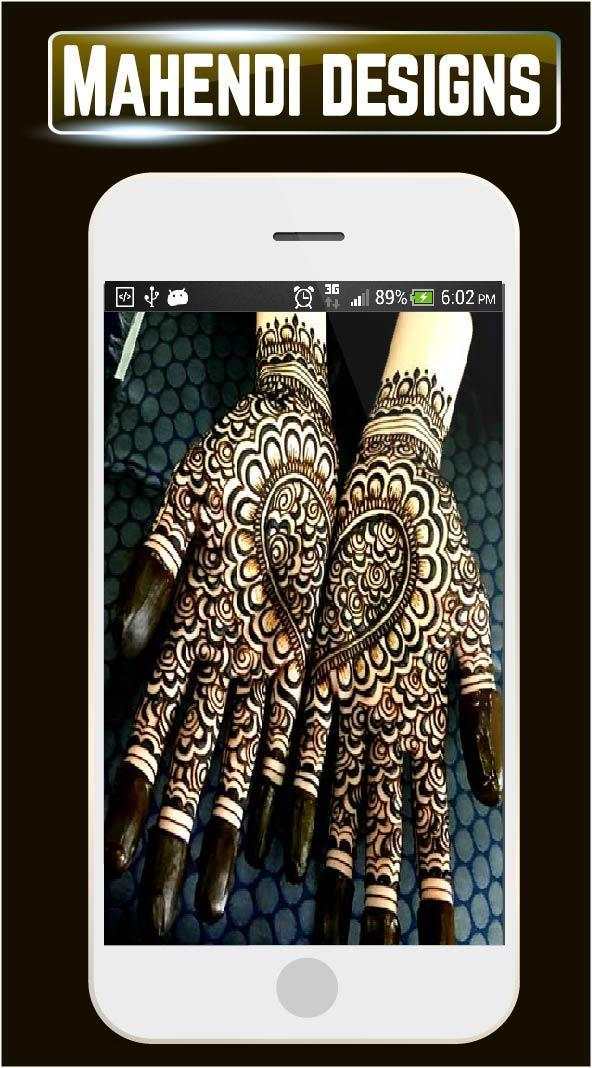 Fancy Bridal Mehndi Designs Hand Foot Neck Mehndi screenshot 3