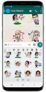 Real Madrid Stickers ! WAStickerApps for Whatsapp screenshot 6