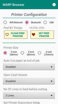 WARP Browser screenshot 2